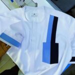 Loose fitted white cotton
